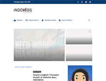 Tablet Screenshot of blog.indomog.com